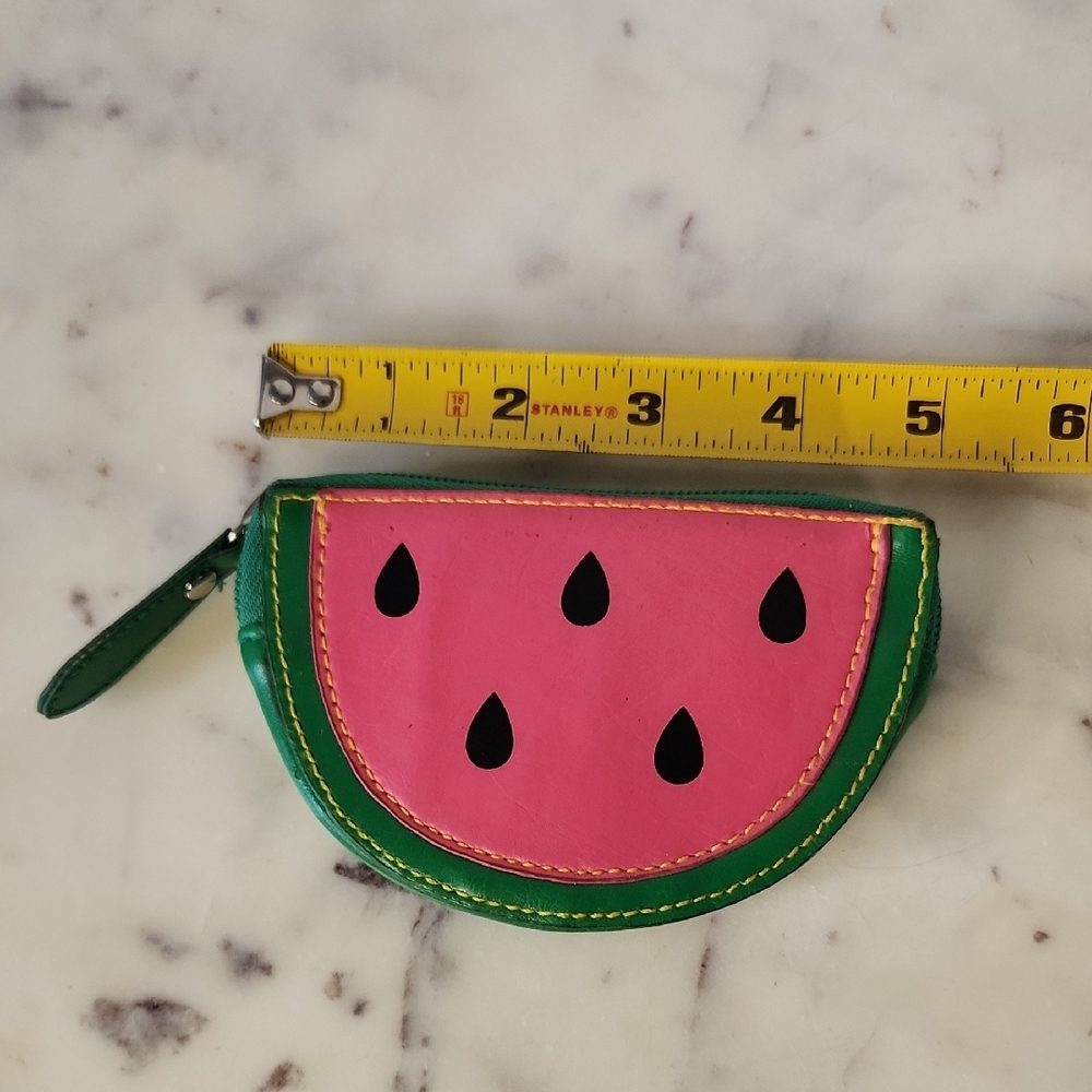 Vintage | Target Watermelon Zip Coin Purse - Pink & Green - Picture 2 of 3